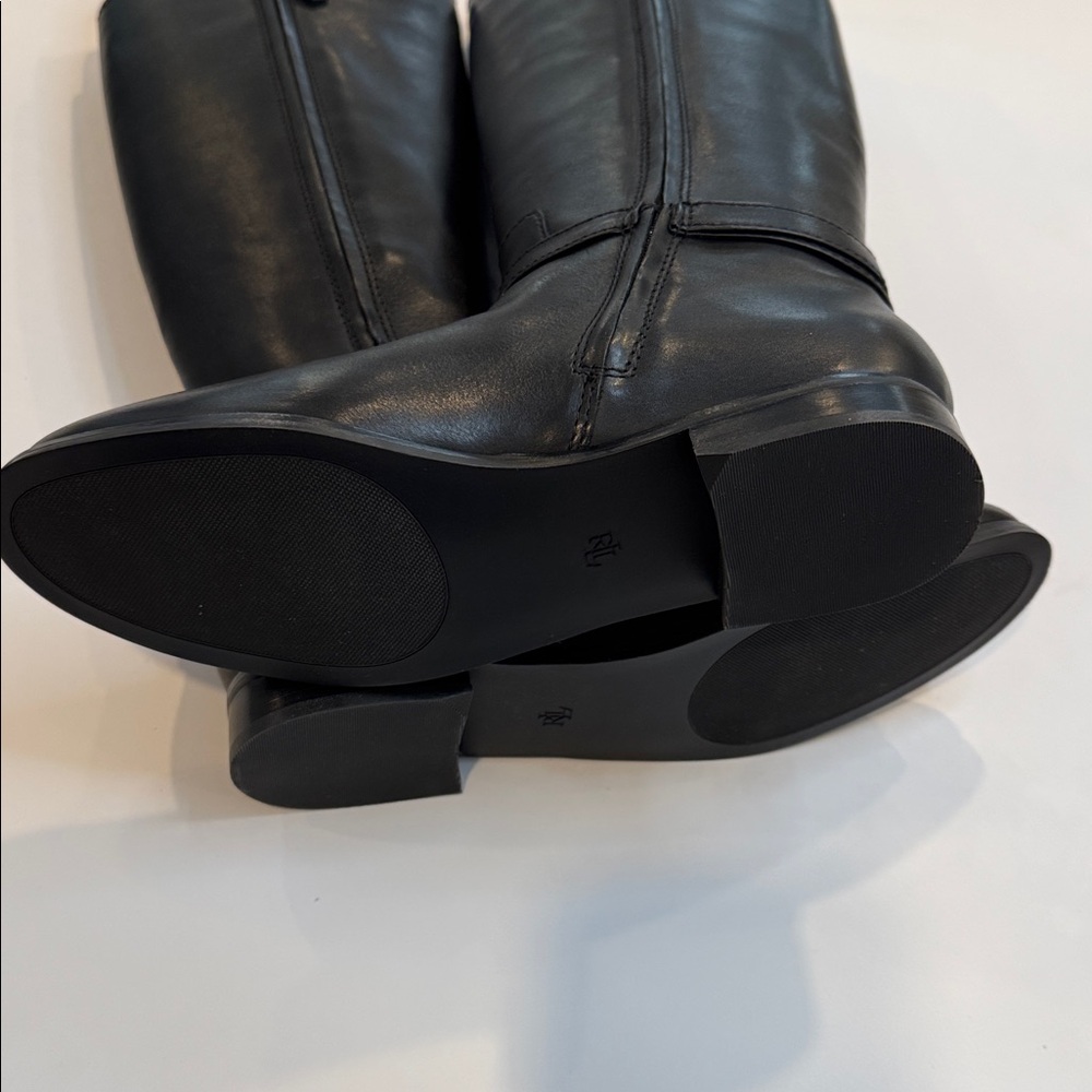 Brooke II Burnished Leather Tall Boots - Picture 4 of 6